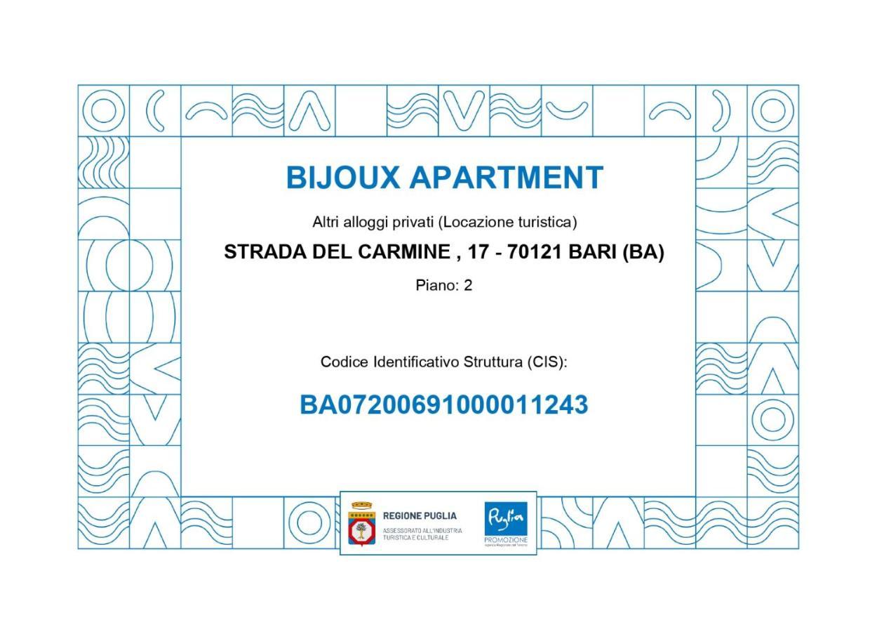 Bijoux Luxury Apartment In Old Town Bari Bagian luar foto