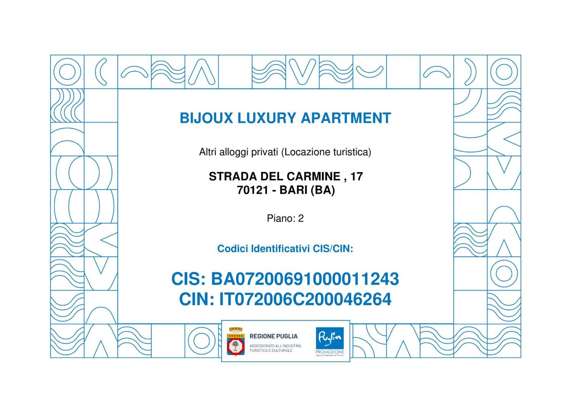 Bijoux Luxury Apartment In Old Town Bari Bagian luar foto